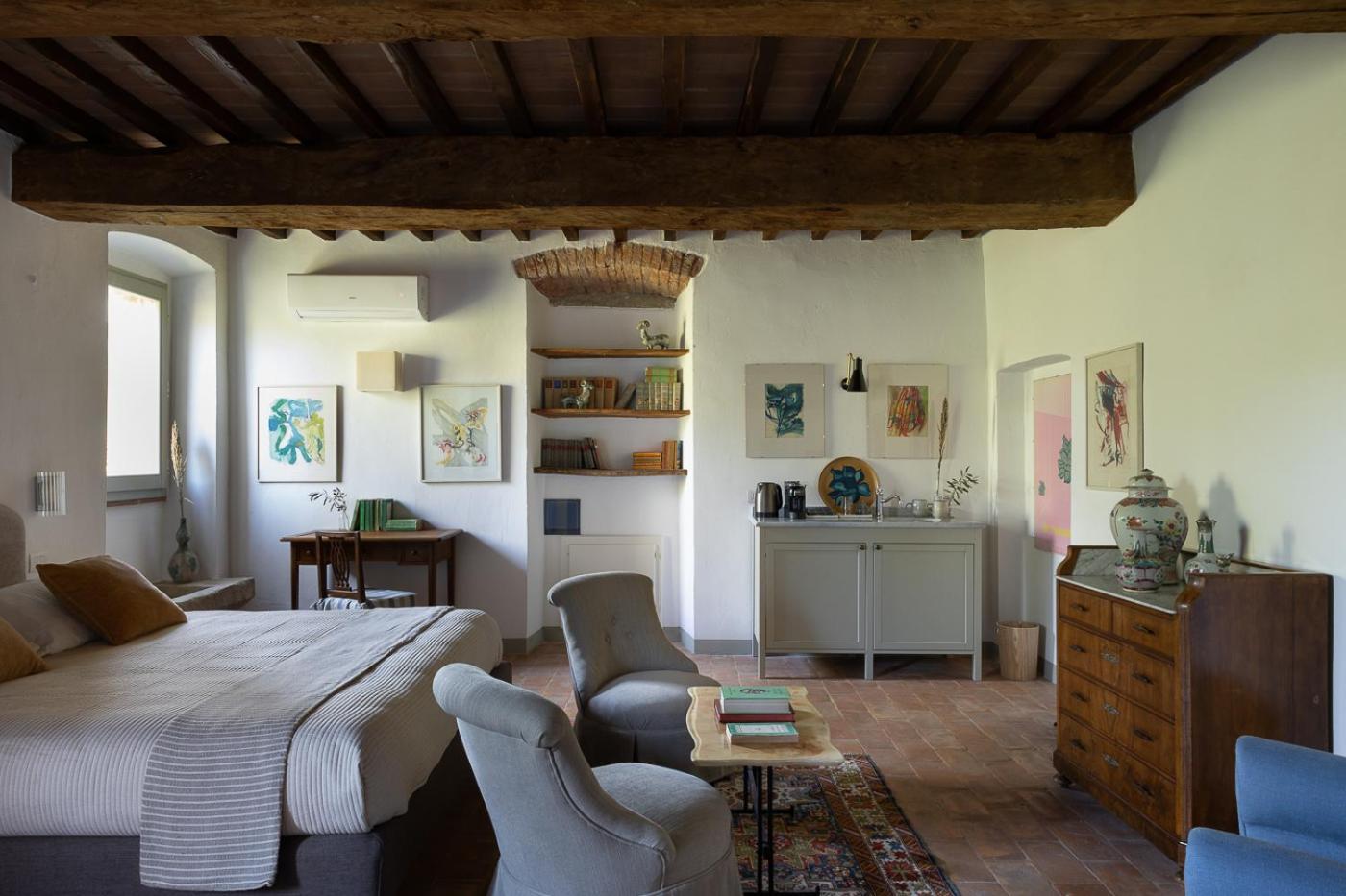 La Fattoria Del Rio Di Sopra - Agriturismo Baldeschi Tuoro sul Trasimeno Bagian luar foto